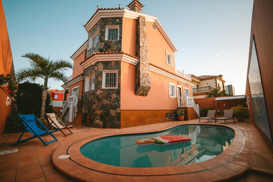 Villa Morada Sonneland Con Piscina Privada Climatizada Maspalomas  Exteriér fotografie